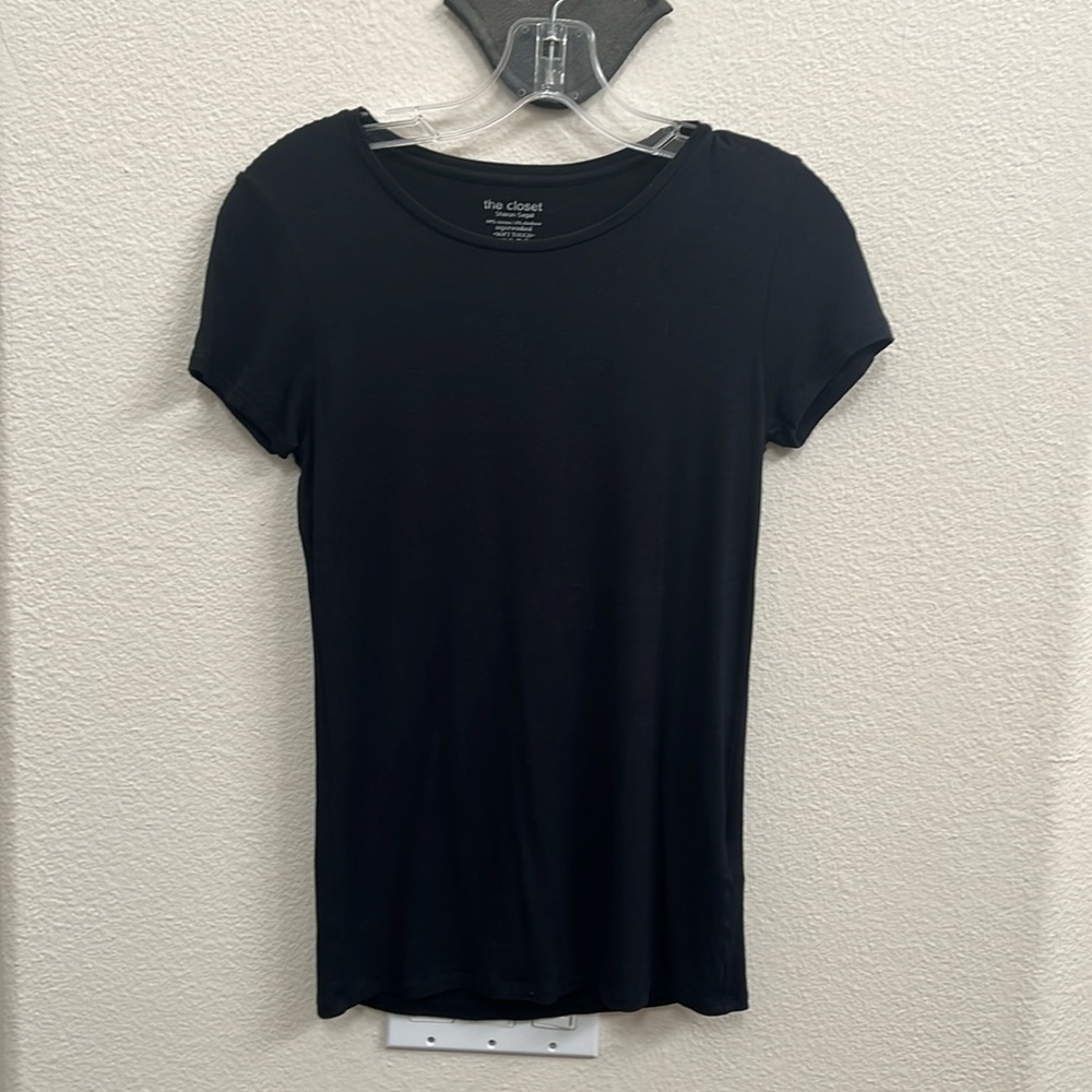 Super soft black tee by Sharon Segal